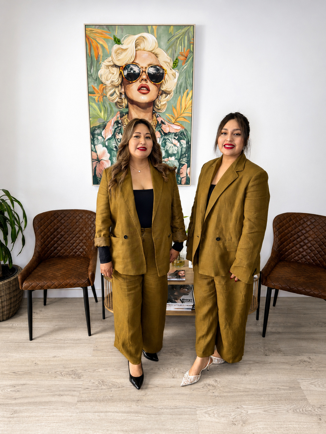 Marlene y Nuria, equipo de MN